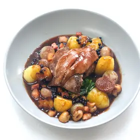 Grouse with Pickled Elderberries image